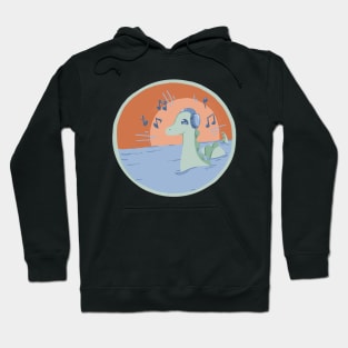 Modern Cryptids: Nessie Headphones Hoodie